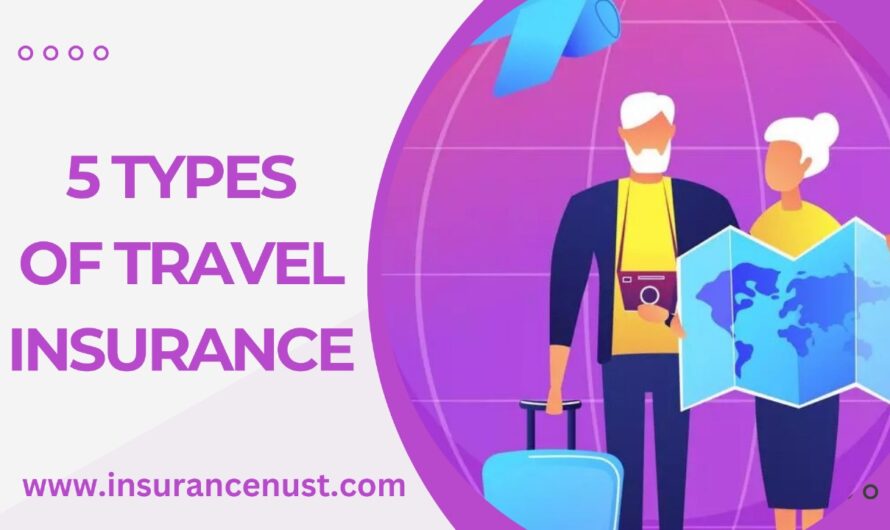 5 Types Of Travel Insurance