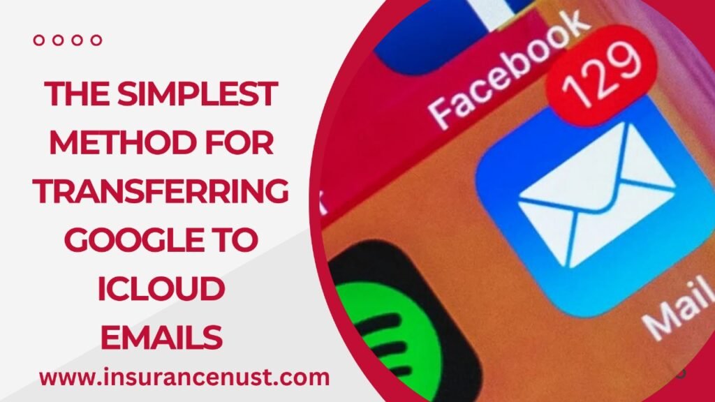 The simplest method for transferring Google to iCloud emails