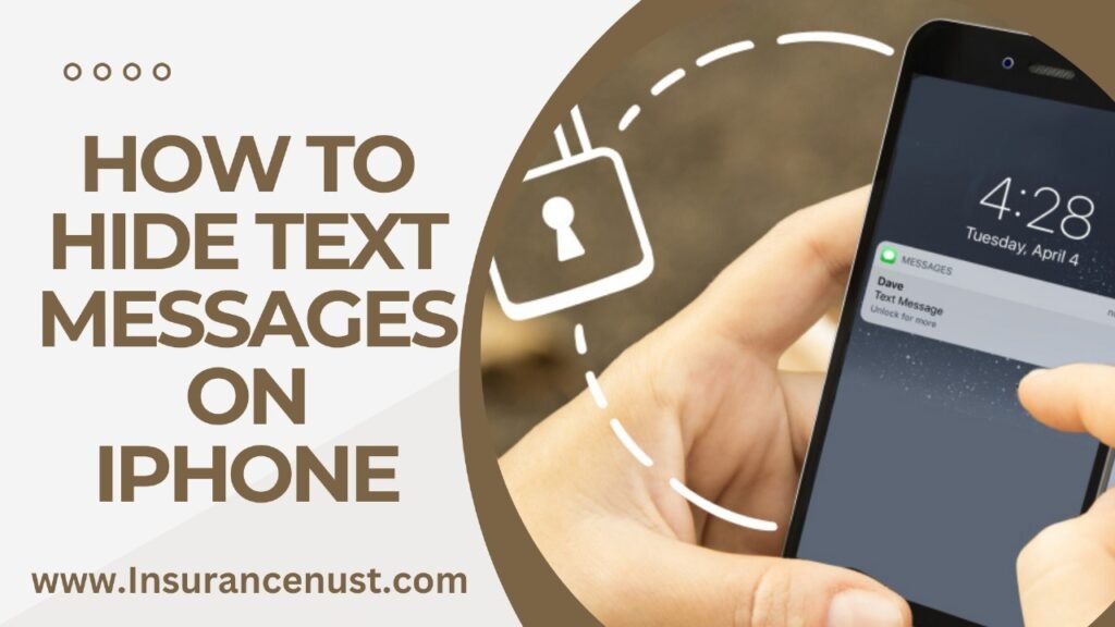 How to hide text messages on iPhone