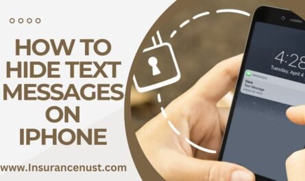 How to hide text messages on iPhone