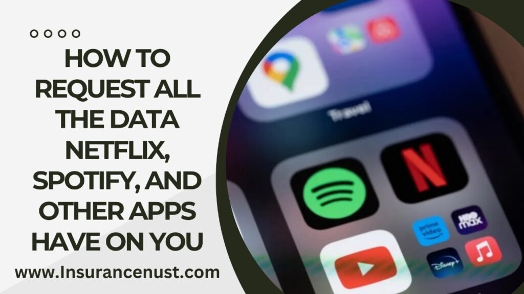 How to request all the data Netflix, Spotify, and other apps have on you