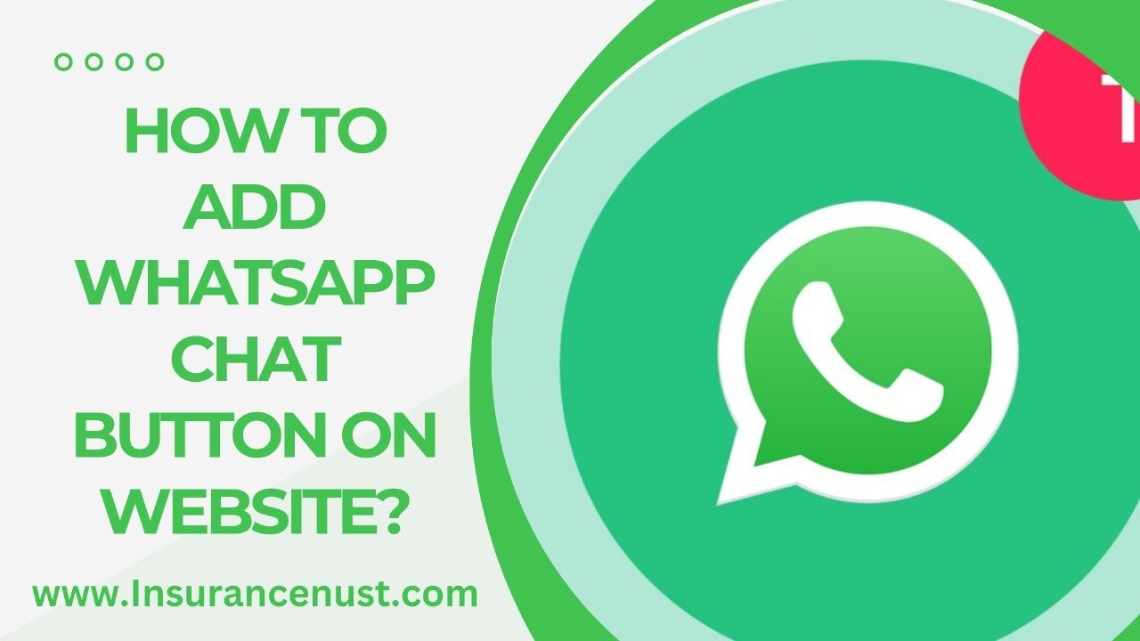 How to Add WhatsApp Chat Button on Website?